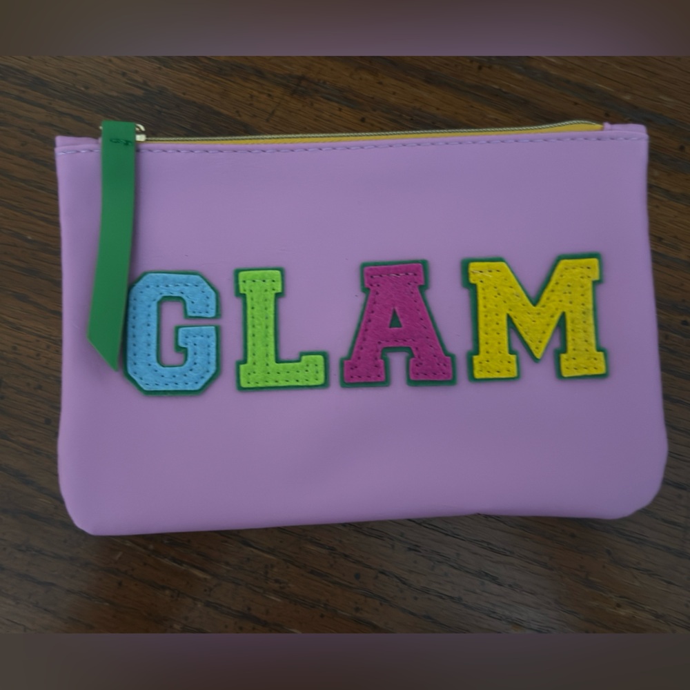 Colorful 'GLAM' Pouch